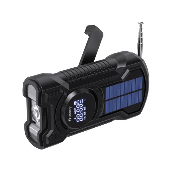 Sandberg 421-03 radio Portatile Nero (Survivor Radio All-in-1 5000 - Warranty: 60M)
