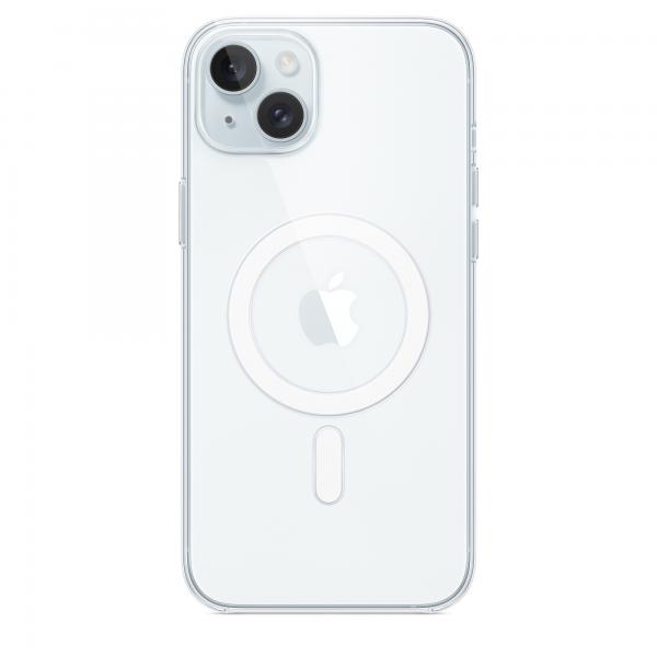 Apple Custodia MagSafe trasparente per iPhone 15 Plus (IPHONE 15 PLUS CL CASE)