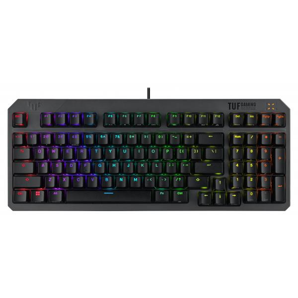 ASUS TUF Gaming K3 Gen II tastiera USB Nero (ASUS TUF K3 GEN II KB) - Versione UK