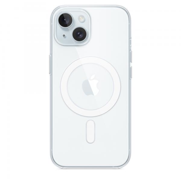 Apple Custodia MagSafe trasparente per iPhone 15 (IPHONE 15 CL CASE)