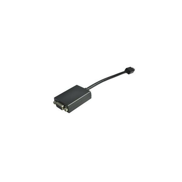 PSA Parts 03X6601 cavo seriale Nero DisplayPort VGA (DisplayPort to VGA adapter - cable, 20 cm - Warranty: 3M)
