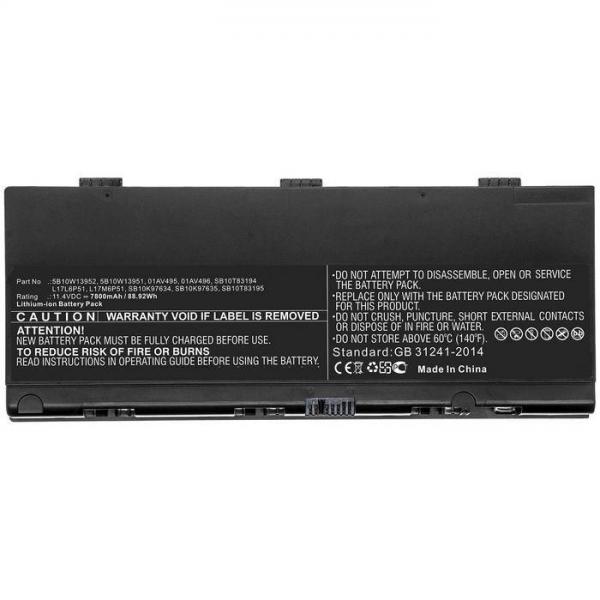 CoreParts 4X50K14091-CP non classificato (Laptop Battery for Lenovo - 88.92Wh 11.4V 7800mAh - Warranty: 12M)