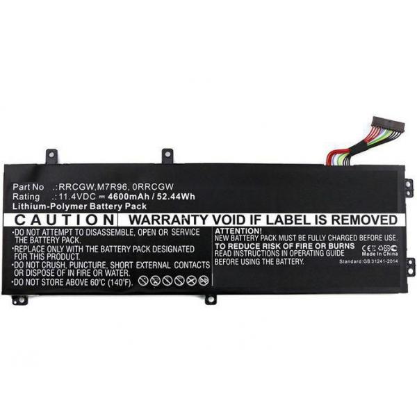 CoreParts NCC3D-CP non classificato (Laptop Battery for Dell 52Wh - 11.4V 4600mAh - Warranty: 12M)