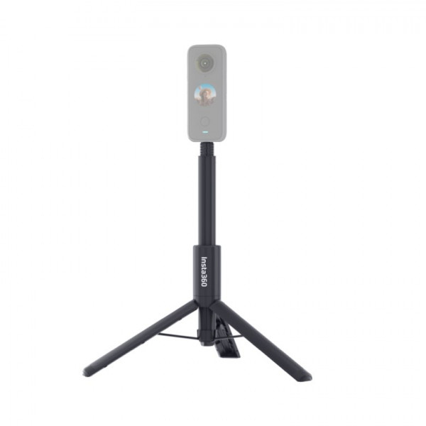 Insta360 CINX2CB/G treppiede Action camera 3 gamba/gambe Nero (Tripod Action Camera 3 Leg[S] - Black - Warranty: 12M)
