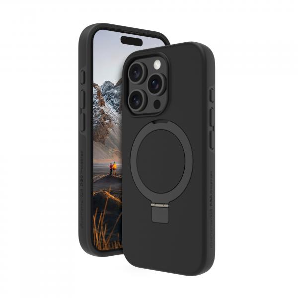 dbramante1928 Iceland Ultra D3O MS Kick custodia per cellulare 16 cm [6.3] Cover Nero (Iceland Ultra D3O MS Kick - iPhone 16 Pro Black - Warranty: 24M)