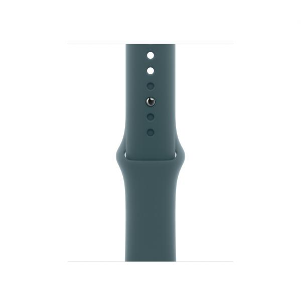 Apple Cinturino Sport verde lago [42 mm] - S/M (-APPLE WATCH 42 LAKE GREEN SB S/M)