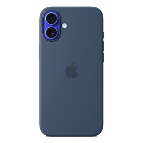 Apple Custodia MagSafe in silicone per iPhone 16 Plus - Denim (IPHONE 16 PLUS SIL CASE DENIM)