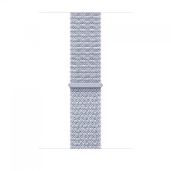 Apple MXL53ZM/A accessorio indossabile intelligente Band Blu Nylon, Poliestere, Spandex (-APPLE WATCH 46 BLUE CLOUD SL)