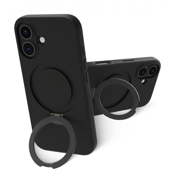 dbramante1928 Iceland Ultra D3O MS Kick custodia per cellulare 15,5 cm [6.1] Cover Nero (Iceland Ultra D3O MS Kick - iPhone 16 Black - Warranty: 24M)