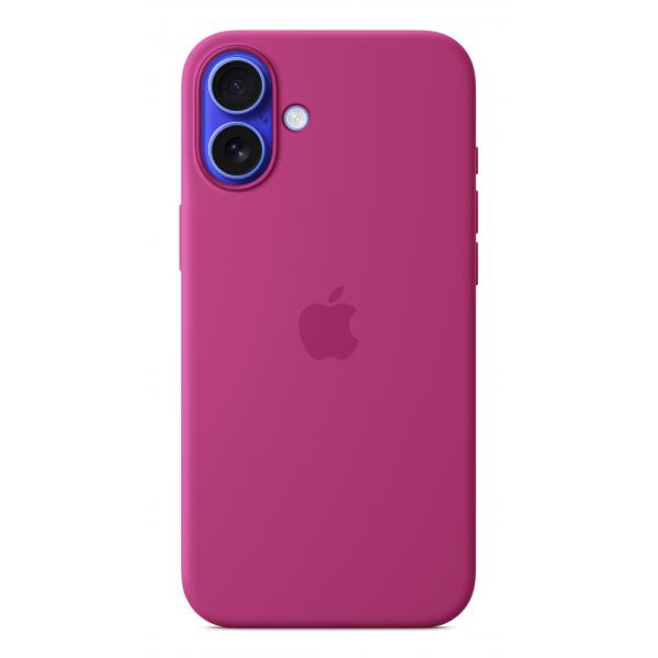 Apple Custodia MagSafe in silicone per iPhone 16 Plus - Fucsia (IPHONE 16 PLUS SIL CASE FUCHSA)