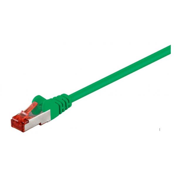 Microconnect SSTP650G cavo di rete Verde 50 m Cat6 S/FTP [S-STP] (S/FTP CAT6 50m Green LSZH - PiMF [Pairs in metal foil] - 4x2xAWG 28, CU - Warranty: 300M)
