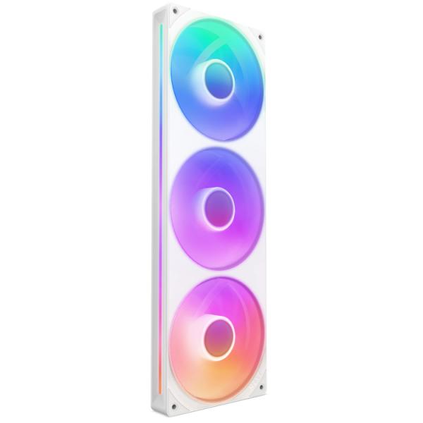 NZXT RF-U36HF-W1 sistema di raffreddamento per computer Case per computer Ventilatore 36 cm Bianco (NZXT F360 RGB CORE TRIPLE FAN UNIT WHT)