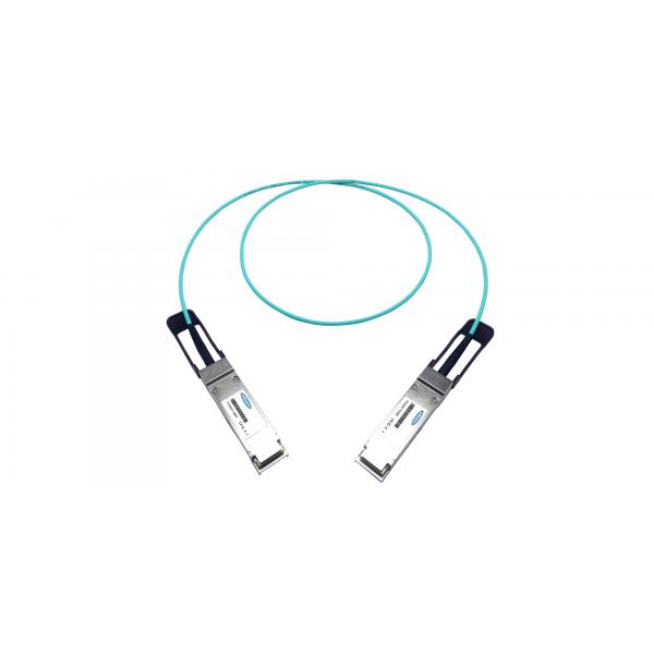 Origin Storage QSFP-OTU4-AOC10M-CN-OS cavo InfiniBand e in fibra ottica 10 m QSFP28 AOC Arancione, Colore acqua (Origin Storage QSFP-OTU4-AOC10M-CN Ciena Compatible Active Optical Cable 100GBase QSFP