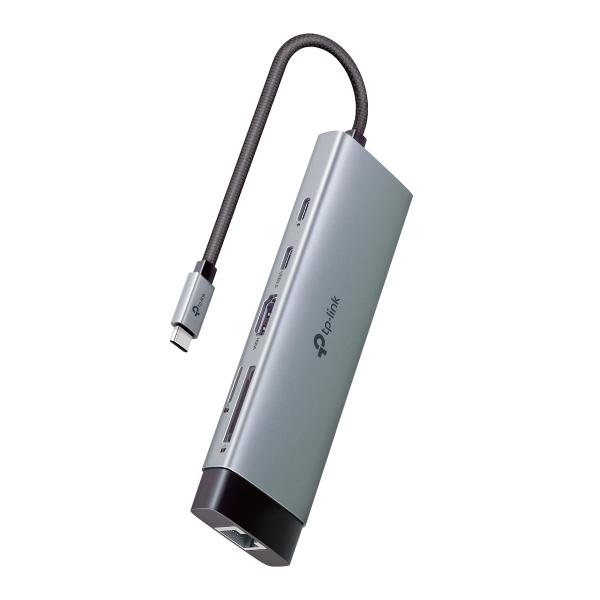 TP-Link UH9120C hub di interfaccia USB 3.2 Gen 1 [3.1 Gen 1] Type-C 5000 Mbit/s (USB TYPE-C 9-PORT HUB - 1 HDMI 1 LAN 2 USB-A 1 USB-C)
