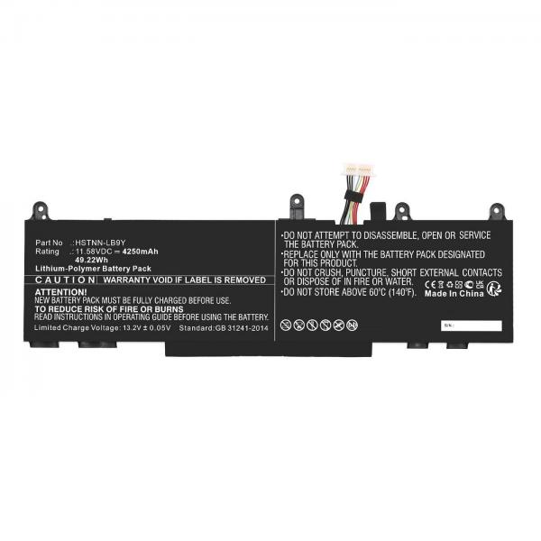 CoreParts MBXHP-BA0325 non classificato (Laptop Battery for HP 49.22Wh - 11.58V 4250mAh - Warranty: 12M)