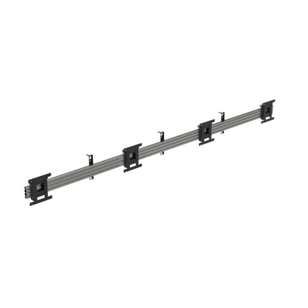 Ergonomic Solutions SpacePole Digital Signage WT224330LL-A2 Supporto per display espositivi 109,2 cm [43] Alluminio (TILT MENU BOARD MOUNT 4X43LANDSCAPE)