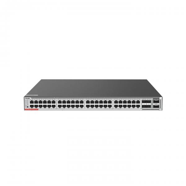 Ruijie Networks RG-CS86-48MG4VS2QXS-UPD switch di rete Gestito 5G Ethernet [100/1000/5000] Supporto Power over Ethernet [PoE] Grigio (Ruijie 48 Port Switch 1GB/2.5GB/5GB 4 x 10GE/25GE SFP28 + 2 x 40G