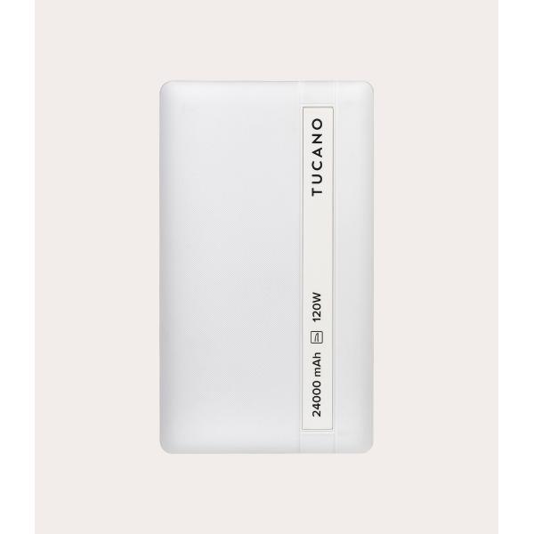 Tucano Power bank for laptop 24000 mAh Bianco (POWERBANK FR LAPTOP WEI - 120W 24.000MAH)