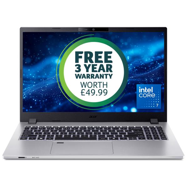Acer TravelMate P2 P215-55-TCO-70Y1 Intel Core 7 150U Computer portatile 39,6 cm [15.6] Full HD 16 GB DDR5-SDRAM 512 GB SSD Wi-Fi 6E [802.11ax] Windows 11 Pro Inglese UK Argento (TMP215-55 I7-150U 16