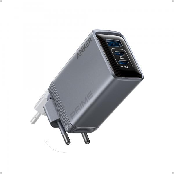 Anker A2688341 Caricabatterie per dispositivi mobili Universale Nero AC Interno (Anker Prime 100W Power Charger grey)