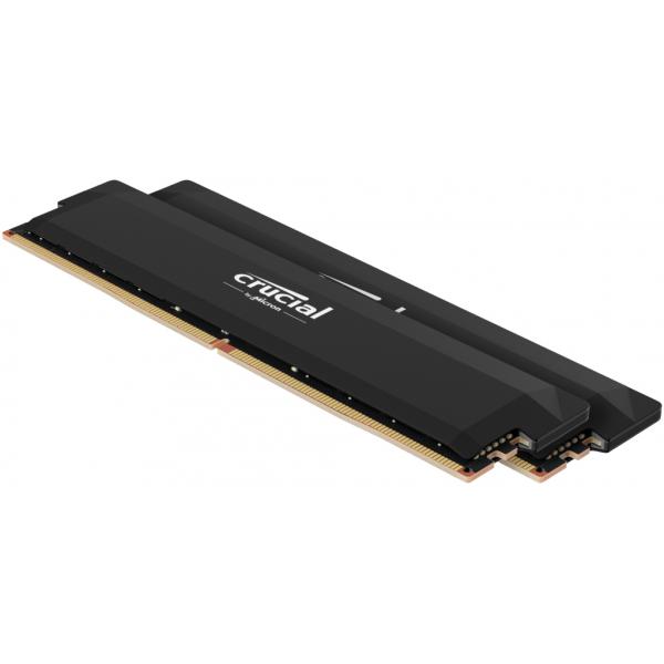 Crucial Pro CP2K16G64C38U5B memoria 32 GB 2 x 16 GB DDR5 288-pin DIMM Data Integrity Check [verifica integrità dati] (Crucial Pro DDR5-6400 32GB Kit [2x 16GB] OC Gaming Black)