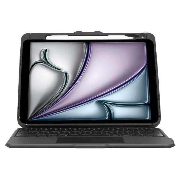 Targus VersaVu QWERTY Inglese UK Bluetooth Nero (Targus Versavu - Keyboard and folio case [keyboard case] - with trackpad - backlit - wireless - Bluetooth 5.0 - QWERTY - UK - black) - Versione UK