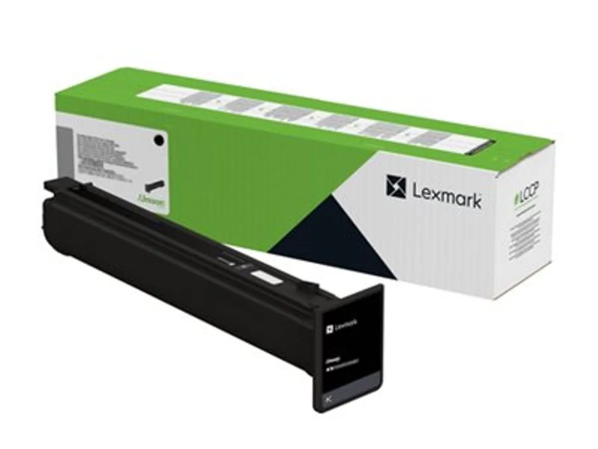 Lexmark 24B7609 cartuccia toner 1 pz Originale Nero (LXK XC8355 95X 96X BLK RTN 15K CRTG)