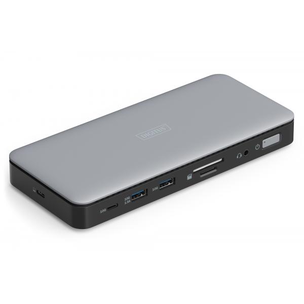 Digitus Docking station USB-C, 11 porte (USB-C DOCKING STATION 11-PORT - 2HDMI USB-A/1USB-C/RJ45/AUDIO/DP)