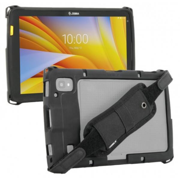 Mobilis Protech 25,4 cm [10] Cover paraurti Nero (PROTECH - CASE + HANDSTRAP FOR - ZEBRA ET40 - ET45 10IN SOFT BAG)