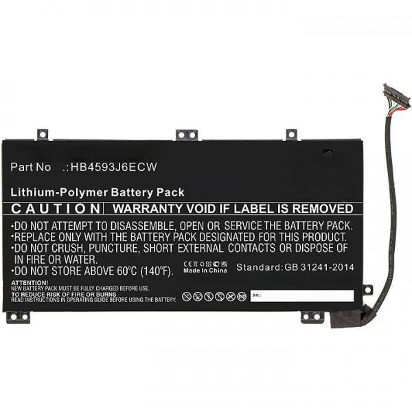 CoreParts MBXLP-BA0014 ricambio per laptop Batteria (Laptop Battery for Huawei - 34.20Wh 11.4V 3000mAh - Warranty: 12M)