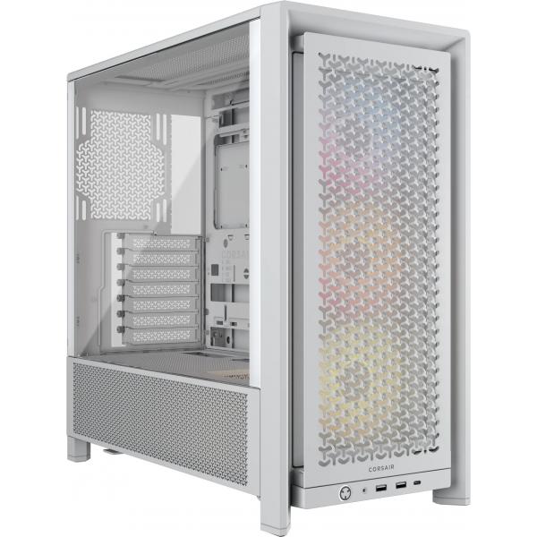 Corsair FRAME 4000D RS ARGB Midi Tower Bianco (CORSAIR 4000D FRAME RS ARGB WHT MID CASE)