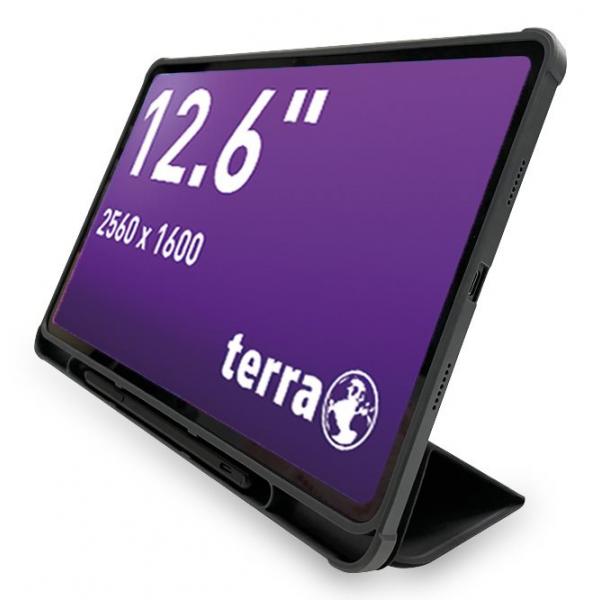 TERRA PAD 1201 4G Mediatek LTE 256 GB 32 cm [12.6] 8 GB Wi-Fi 5 [802.11ac] Android 14 Antracite (TERRA PAD 1201 12.6 8GB/256G/LTE/Android 14)