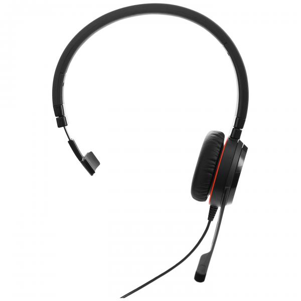 Jabra Evolve 20 SE Auricolare Cablato A Padiglione Ufficio USB Type-C / USB Type-A Nero (Jabra Evolve 20SE UC mono - Headset - on-ear - wired - USB-C, USB-A - noise isolating - Certified for Microsof