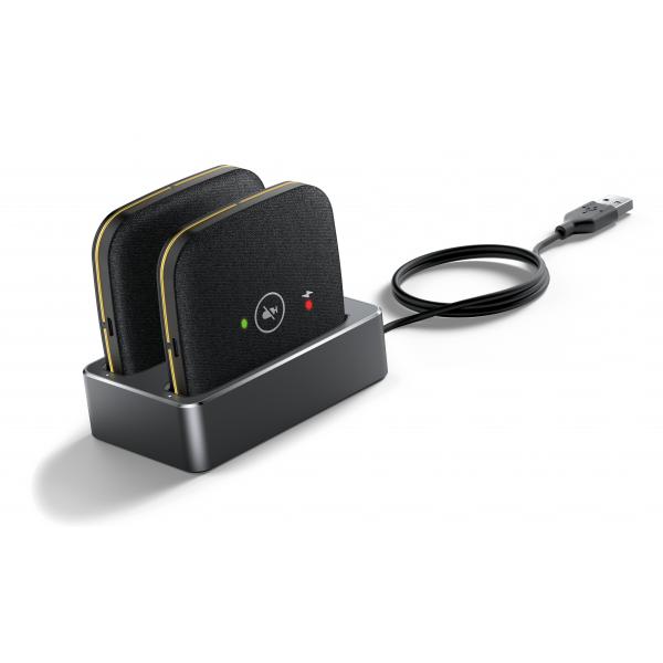 Yealink CPW65 Nero Microfono da conferenza (Cpw65 Wireless Microphones - Package - Warranty: 12M)