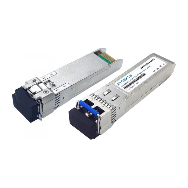 ATGBICS SFP-25G-LR2-MSA-AT modulo del ricetrasmettitore di rete Fibra ottica 25000 Mbit/s SFP28 1310 nm (Universally Coded MSA compliant Transceiver SFP28 25GBase-LR2 [1310nm, SMF, 2km, LC, DOM])