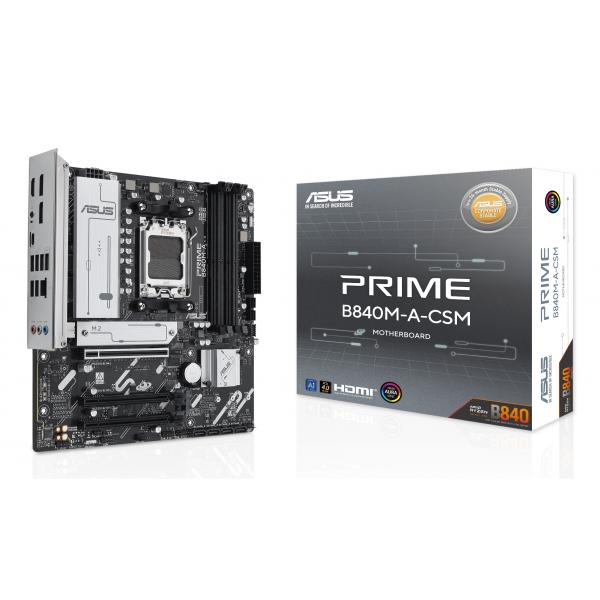ASUS PRIME B840M-A-CSM AMD B840 Socket AM5 micro ATX (PRIME B840M-A-CSM)