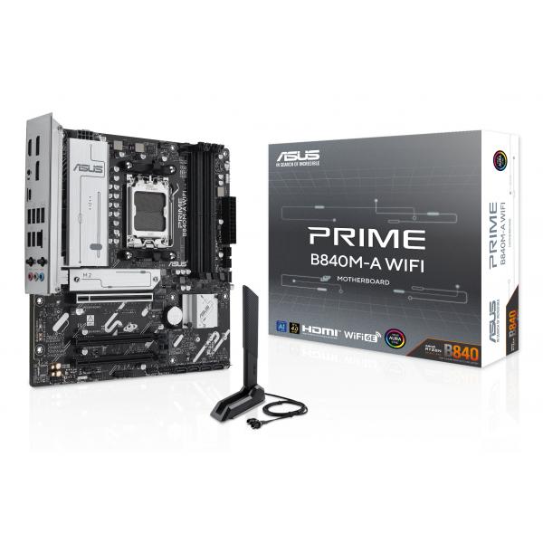ASUS PRIME B840M-A WIFI AMD B840 Socket AM5 micro ATX (ASUS PRIME B840M-A WIFI § 90MB1J20-M0EAY0)