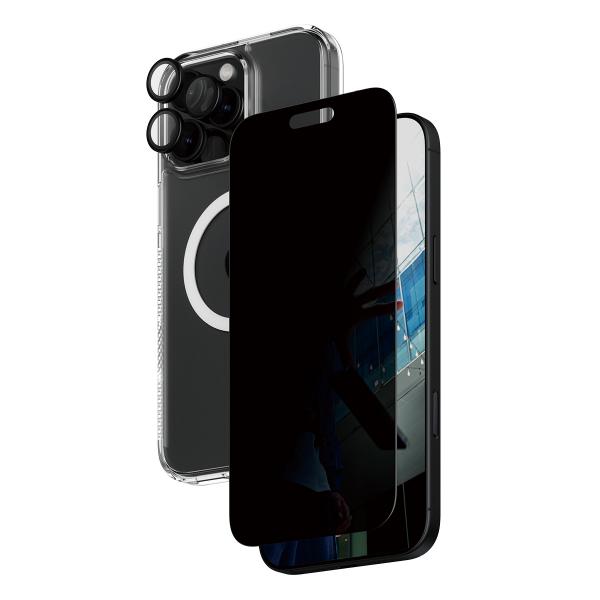 PanzerGlass ® 3-in-1 Privacy Protection Bundle iPhone 16 Pro Max Pellicola proteggischermo trasparente Apple 1 pz (PANZERGLASS 3-IN-1 PRIVACY - PROTECTION BUNDLE IPHONE 16 6.9I)