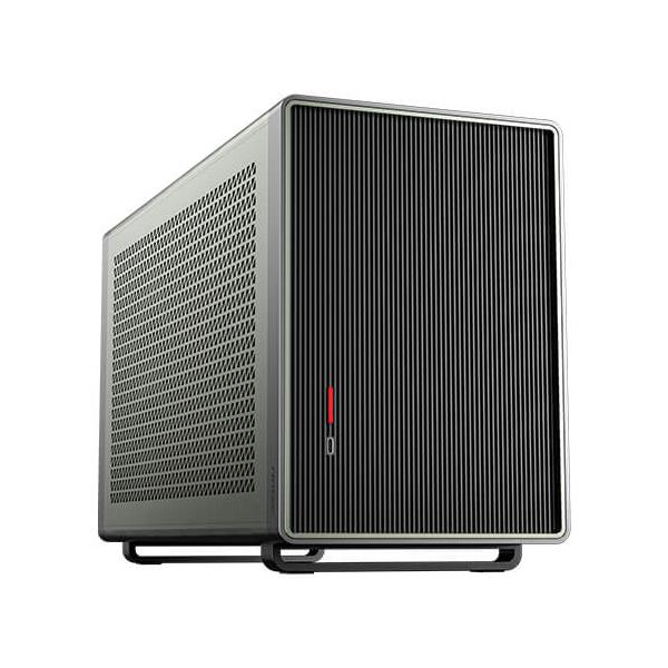 Antec Performance 1 M Aventurine Mini Tower Nero (Antec Performance 1M Aventurine Mini-ITX Gaming Case with Aluminum Finish, PCIe 4.0 Riser Cable, USB 3.2 Gen2 Type-C, Tool-Free Side Panels, Solid Si