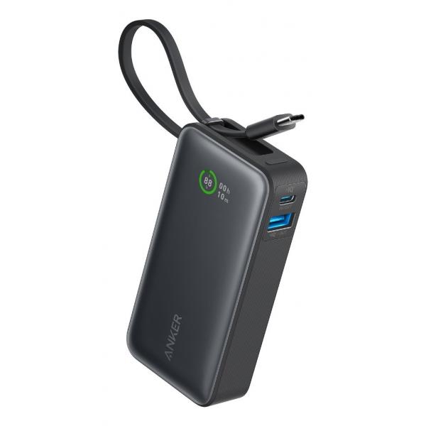 Anker Nano 10000 mAh Nero (NANO POWER BANK 30W BUILTIN USB-C BL)