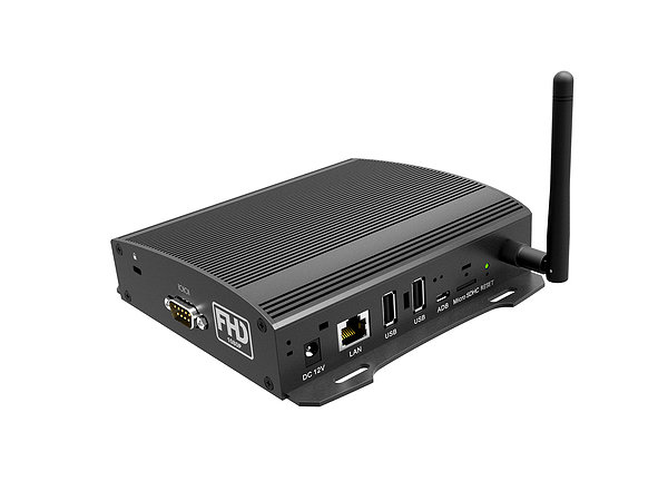 Qbic FHD-100 computer incorporati 1,6 GHz 8 GB eMMC 2 GB (Qbic Android Gateway Box for Room Management FHD-100)