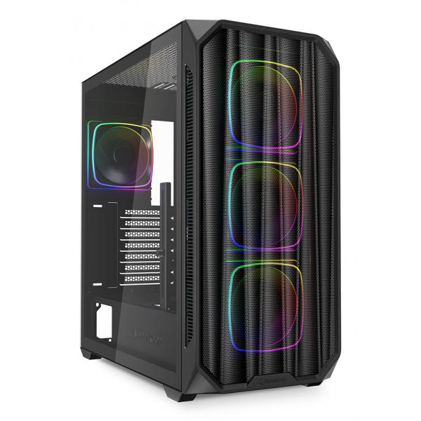 Sharkoon AK5M RGB Midi Tower Nero (AK5 RGB Black ATX [schwarz])