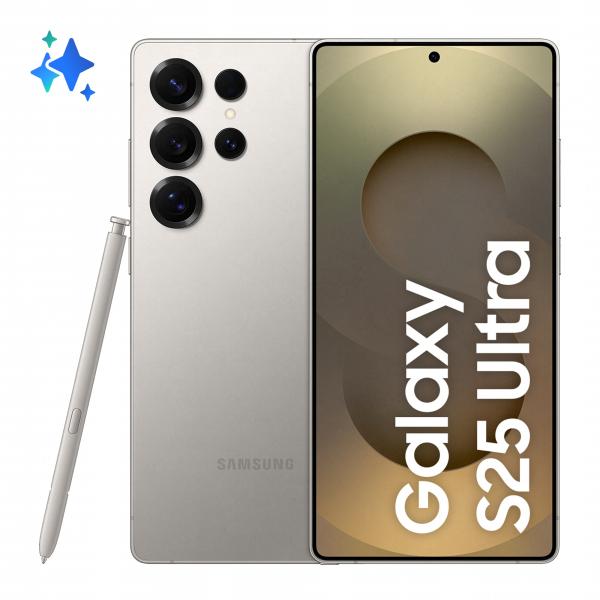 Samsung Galaxy S25 Ultra 17,5 cm [6.9] Doppia SIM Android 15 5G USB tipo-C 12 GB 256 GB 5000 mAh Grigio, Titanio (Samsung SM-S938B Galaxy S25 Ultra Dual Sim 12+256GB titanium gray)