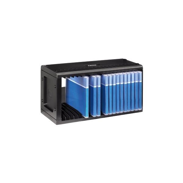 Hama CD-Rack 20, Black 20 dischi Nero (Hama CD Rack 20 - Medieopbevaring - pl)