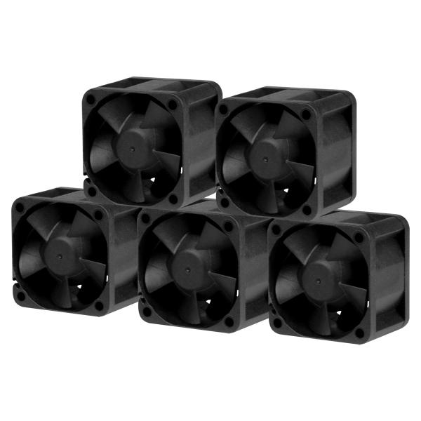 ARCTIC S4028-6K Case per computer Ventilatore 4 cm Nero 5 pz (LÃ¼fter ARCTIC 40x28mm DC Fan f. serve)