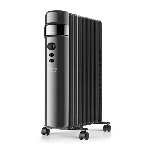 Taurus Agadir 2500 Interno Nero 2000 W Riscaldatore ambiente elettrico a olio (Taurus Alpatec Agadir 2000 - olie radi)