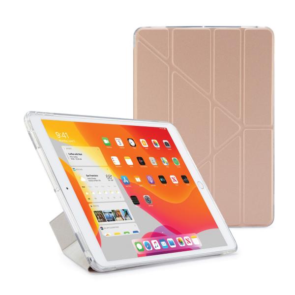 Pipetto Origami 25,9 cm [10.2] Custodia a libro Rose Gold (Pipetto Origami 25,9 cm [10.2] Folie)