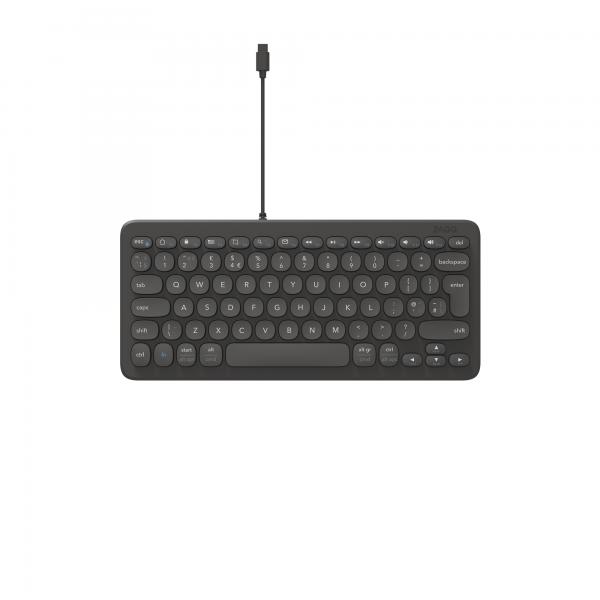 ZAGG Connect Keyboard 12C tastiera Universale USB QWERTY Nordic Nero (ZAGG Connect 12C - tastatur - QWERTY -)