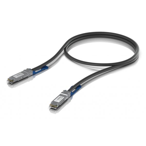 Ubiquiti UACC-DAC-QSFP28-0.5M cavo InfiniBand e in fibra ottica 0,5 m Nero (Ubiquiti Direct Attach Copper Cable QSFP28 100Gbps 0.5m UACC-DAC-QSFP28-0.5M UACC-DAC-QSFP28-0.5M: QSFP28, 100 Gbps)