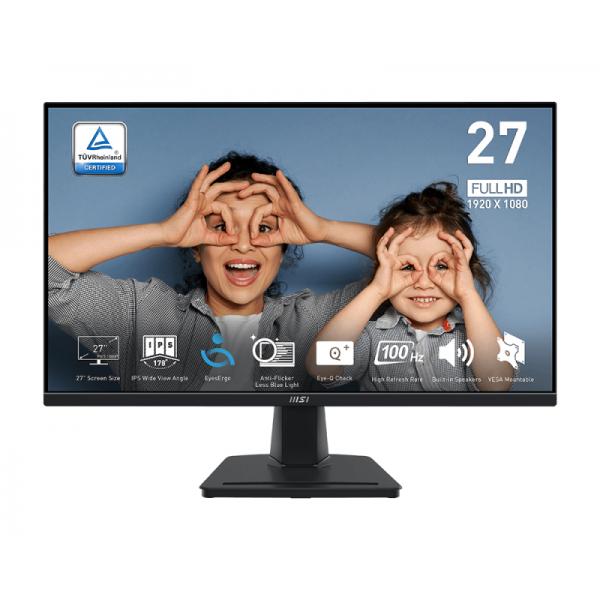 MSI Pro MP275QDE Monitor PC 68,6 cm [27] 2560 x 1440 Pixel Wide Quad HD LCD Nero (MSI PRO MP275QDE / 27 / Office Monito)